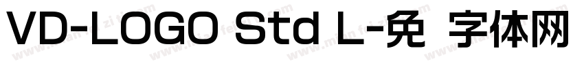 VD-LOGO Std L字体转换